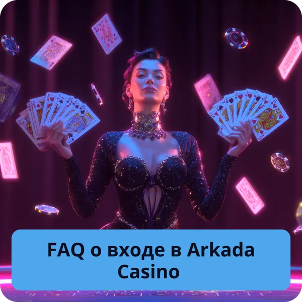 FAQ о входе в Arkada Casino